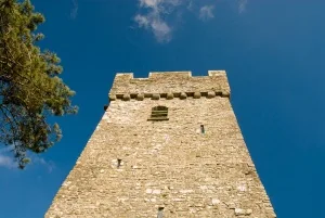 The west tower