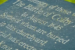 Battle of Colby Moor memorial