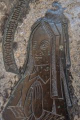 Brass to Richard Wenman's wife