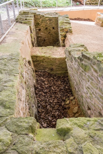 The lavatory block