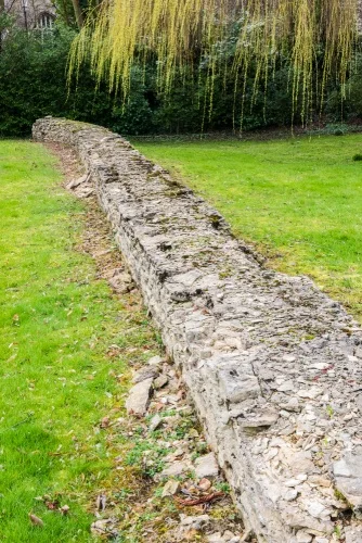 The outer defensive wall