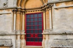 The huge south doors