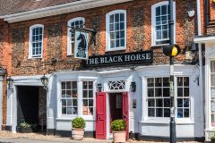 The historic Black Horse pub on High Street