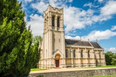The church from Park Road