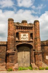The Wolsey Gate beside the churchyard