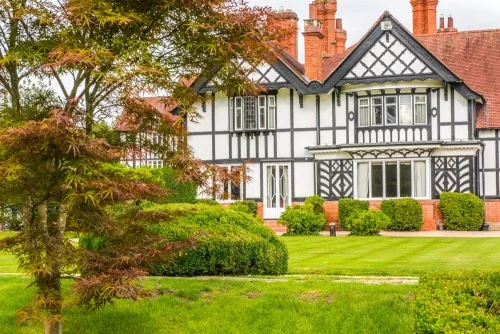 The Tudor Revival house