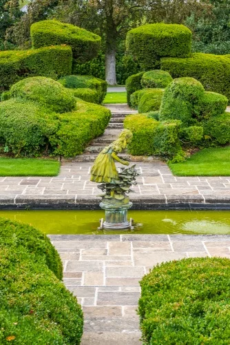 The sunken garden