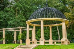 Petwood House Gardens, gazebo