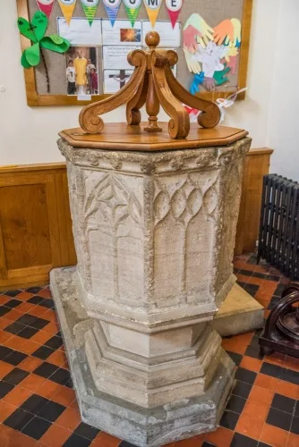 The 15th-century font