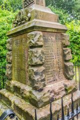 Wooler, The war memorial on The Tory