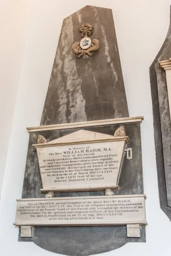 Rev William Haigh memorial