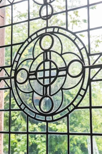 Victorian window in the nave