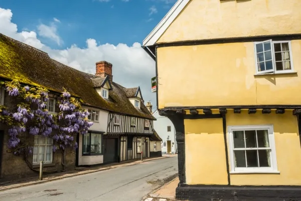Looking down The Street