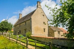 Newton's home in Woolsthorpe, Lincolnshire