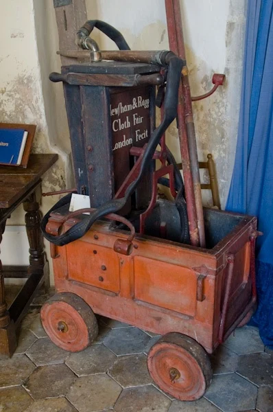 The 1760 village fire engine