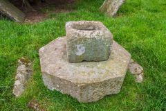 Base of the medieval churchyard cross