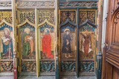 Worstead, St Mary's Church, The base of the chancel screen