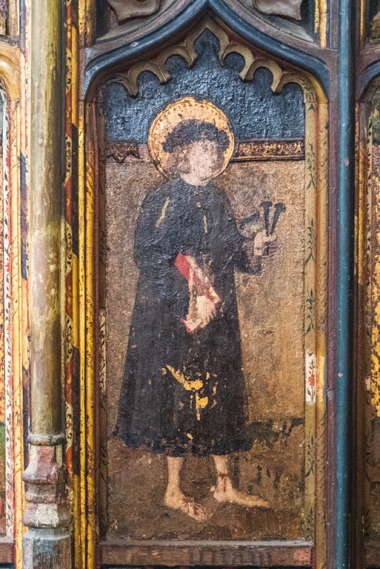 St William of Norwich on the screen base