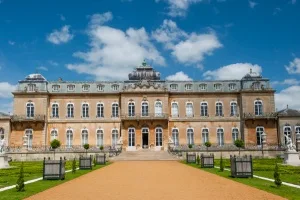 The house and formal garden