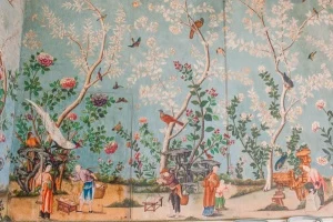 Chinese wallpaper, first floor