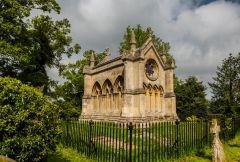 Wroxham, The Trafford mausoleum, by Anthony Salvin, 1831