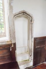 Remains of the blocked rood stair