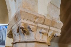 12th-century capital, nave arcade