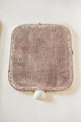 The Taylor memotrial tablet, 1779