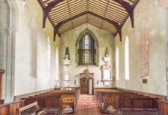 Looking west down the nave
