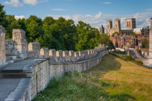 York Minster from the city walls