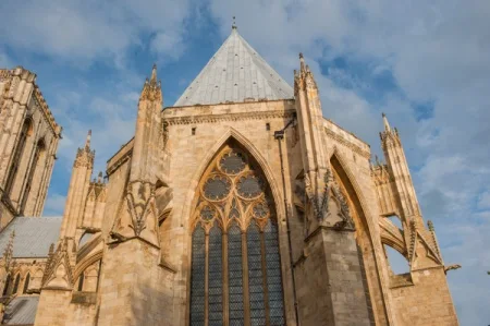 The chapter house exterior