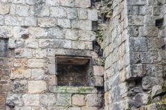 A stone cupboard, or aumbry