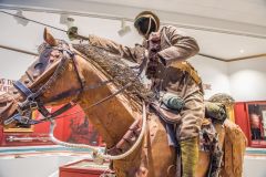 A striking cavalry exhibit