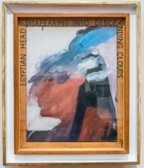 Egyptian Head, by David Hockney, 1961