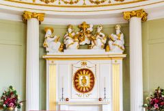 Bar Convent, The reredos behind the altar