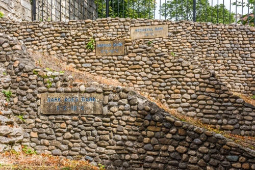 Revealed levels of the ramparts