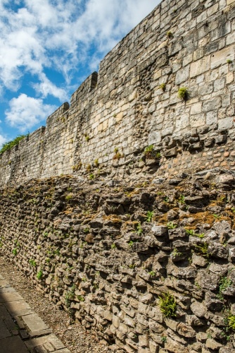 The Roman city wall