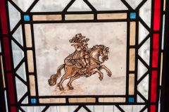 York Guildhall, Stained glass window, Council Chamber staircase