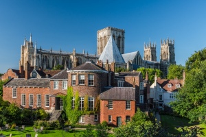 York Minster from the city walls