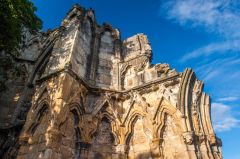 Abbey church ruins