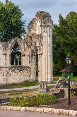 The abbey church ruins