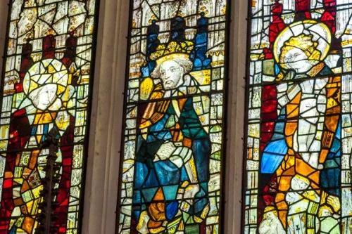 15th-century east window