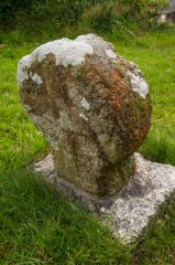 Celtic cross, churchyard