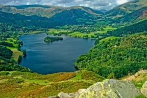 Grasmere Lake from Loughrigg Terrace