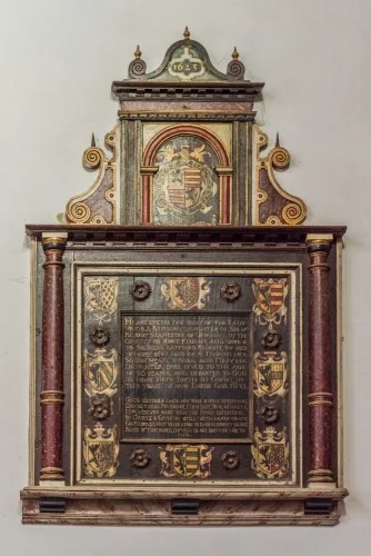 Memorial to Lady Ursula Baynard, 1623