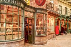 Traditional shops on Half Moon Street