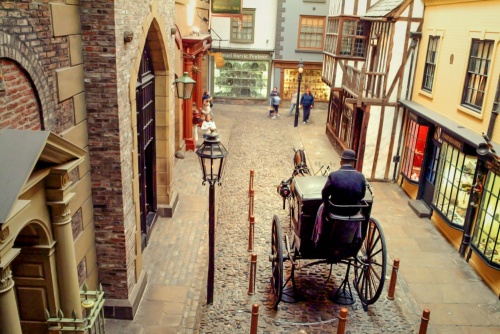 York Castle Museum - Kirkgate scene