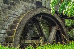 Raindale Mill waterwheel