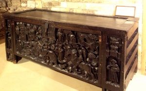 wooden chest