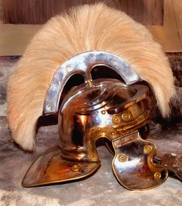 Roman helmet
